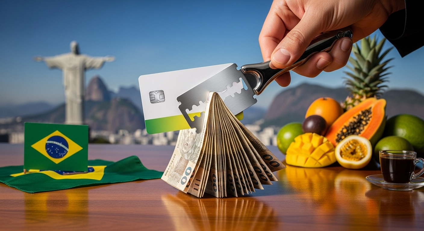 Seu cartão de crédito é uma navalha? - Brasilvest