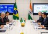 Brasil e Índia iniciam negociações para ampliar acordo tarifário e fortalecer laços econômicos