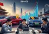 Vendas trimestrais da BYD caem pela 1ª vez desde 2020