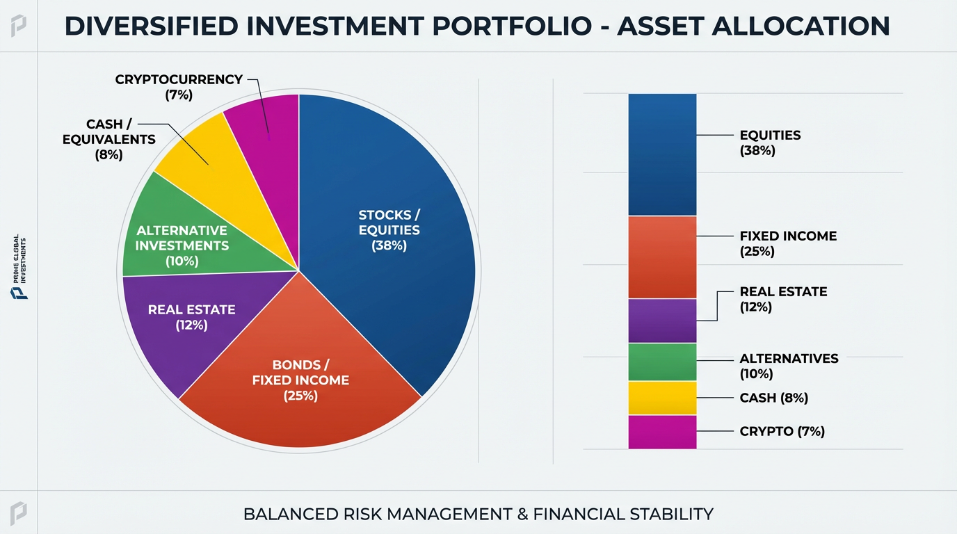Diversificação de investimentos vira regra para proteger o patrimônio Diversificação de investimentos na carteira